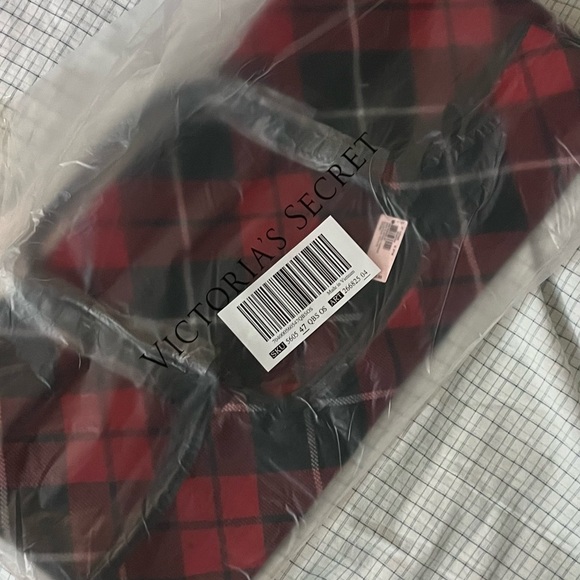 Victoria Secret bag purse tote new plaid main image 4